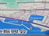 小田原漁港の地図看板 小田原漁港の地図看板