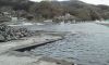 砂小浜漁港、震災の影響で沈下箇所あり